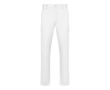 Unisex multi-pocket twill trousers with elasticated waist 190 g/m2 Velilla colour white