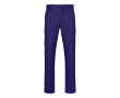 Unisex multi-pocket twill trousers with elasticated waist 190 g/m2 Velilla colour royal blue