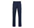 Unisex multi-pocket twill trousers with elasticated waist 190 g/m2 Velilla colour navy-blue