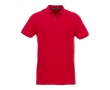 Polo shirt made of organic cotton and recycled polyester 220 g/m², Elevate NXT colour red