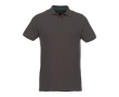 Polo shirt made of organic cotton and recycled polyester 220 g/m², Elevate NXT colour dark grey