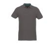 Polo shirt made of organic cotton and recycled polyester 220 g/m², Elevate NXT colour taupe grey