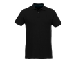Polo shirt made of organic cotton and recycled polyester 220 g/m², Elevate NXT colour black
