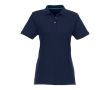Women's polo shirt made of organic cotton and recycled polyester, 220 g/m², Elevate NXT colour navy-blue