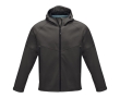 Softshell jacket made of RPET, 280 g/m², Elevate NXT colour dark grey