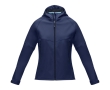 Recycled waterproof jacket for women made of rPET, 280 g/m², Elevate NXT colour navy-blue
