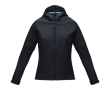 Recycled waterproof jacket for women made of rPET, 280 g/m², Elevate NXT colour black