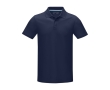 Men’s corporate organic cotton GOTS polo shirt, 180 g/m², Elevate NXT colour navy-blue