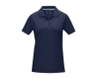Women’s piqué organic cotton GOTS polo shirt, 180 g/m², Elevate NXT colour navy-blue
