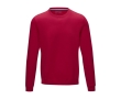 Men’s organic cotton GOTS crew neck sweater, 280 g/m², Elevate NXT colour red