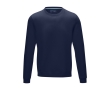 Men’s organic cotton GOTS crew neck sweater, 280 g/m², Elevate NXT colour navy-blue