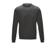 Men’s organic cotton GOTS crew neck sweater, 280 g/m², Elevate NXT colour dark grey