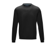 Men’s organic cotton GOTS crew neck sweater, 280 g/m², Elevate NXT colour black