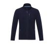 Men’s recycled polyester fleece jacket, 174 g/m², Elevate NXT colour navy-blue