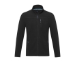 Men’s recycled polyester fleece jacket, 174 g/m², Elevate NXT colour black