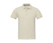 Unisex recycled cotton and polyester polo shirt, 200 g/m², Elevate NXT colour ivory