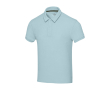 Unisex terry polo shirt, ultra-soft feel, 230 g/m2, Elevate NXT colour pastel blue