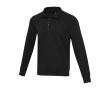 Unisex recycled sweatshirt, short zip, 280 g/m2, Elevate NXT colour black