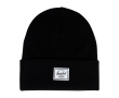 Acrylic beanie, soft-touch, low cuff, Herschel Elmer™ colour black