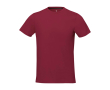 Men’s short sleeve cotton T-shirt, 160 g/m2, Elevate Life colour burgundy