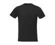 Men’s short sleeve cotton T-shirt, 160 g/m2, Elevate Life colour black
