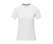 Women’s short sleeve cotton T-shirt, 160 g/m2, Elevate Life colour white