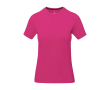 Women’s short sleeve cotton T-shirt, 160 g/m2, Elevate Life colour fuchsia