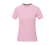 Women’s short sleeve cotton T-shirt, 160 g/m2, Elevate Life colour light pink