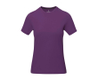 Women’s short sleeve cotton T-shirt, 160 g/m2, Elevate Life colour mahogany