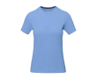 Women’s short sleeve cotton T-shirt, 160 g/m2, Elevate Life colour light blue