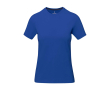Women’s short sleeve cotton T-shirt, 160 g/m2, Elevate Life colour blue