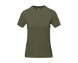 Women’s short sleeve cotton T-shirt, 160 g/m2, Elevate Life colour olive green