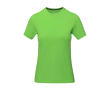 Women’s short sleeve cotton T-shirt, 160 g/m2, Elevate Life colour neon green