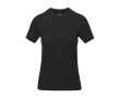 Women’s short sleeve cotton T-shirt, 160 g/m2, Elevate Life colour black