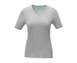 Promotional women's t-shirt made of organic cotton, 200 g/m², Elevate NXT colour heather light grey