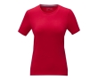 Women's t-shirt made of organic cotton with short sleeves, 200 g/m², Elevate NXT colour red