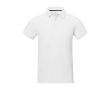 Men's short-sleeve cotton piqué polo, 200 g/m2, Elevate Life  colour white
