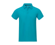 Men's short-sleeve cotton piqué polo, 200 g/m2, Elevate Life  colour pastel blue