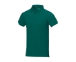 Men's short-sleeve cotton piqué polo, 200 g/m2, Elevate Life colour dark green