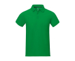 Men's short-sleeve cotton piqué polo, 200 g/m2, Elevate Life  colour tropical green