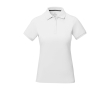 Women’s short sleeve piqué polo shirt, 200 g/m2, Elevate Life colour white
