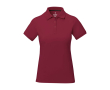 Women’s short sleeve piqué polo shirt, 200 g/m2, Elevate Life colour burgundy