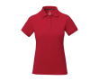 Women’s short sleeve piqué polo shirt, 200 g/m2, Elevate Life colour red