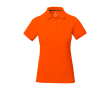 Women’s short sleeve piqué polo shirt, 200 g/m2, Elevate Life colour orange