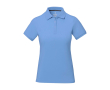 Women’s short sleeve piqué polo shirt, 200 g/m2, Elevate Life colour light blue