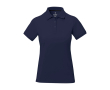 Women’s short sleeve piqué polo shirt, 200 g/m2, Elevate Life colour navy-blue