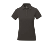 Women’s short sleeve piqué polo shirt, 200 g/m2, Elevate Life colour antracite