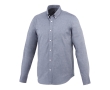 Cotton Oxford shirt for men, 142 g/m², Elevate Life colour navy-blue