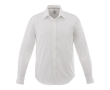 Men's elastic poplin shirt, 118 g/m², Elevate Life colour white