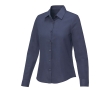Cotton and polyester women’s shirt, 130 g/m², Elevate Essentials colour navy-blue